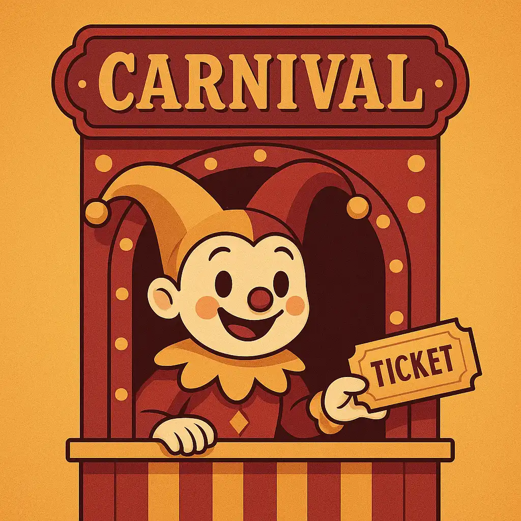Register at the Big Top illustration
